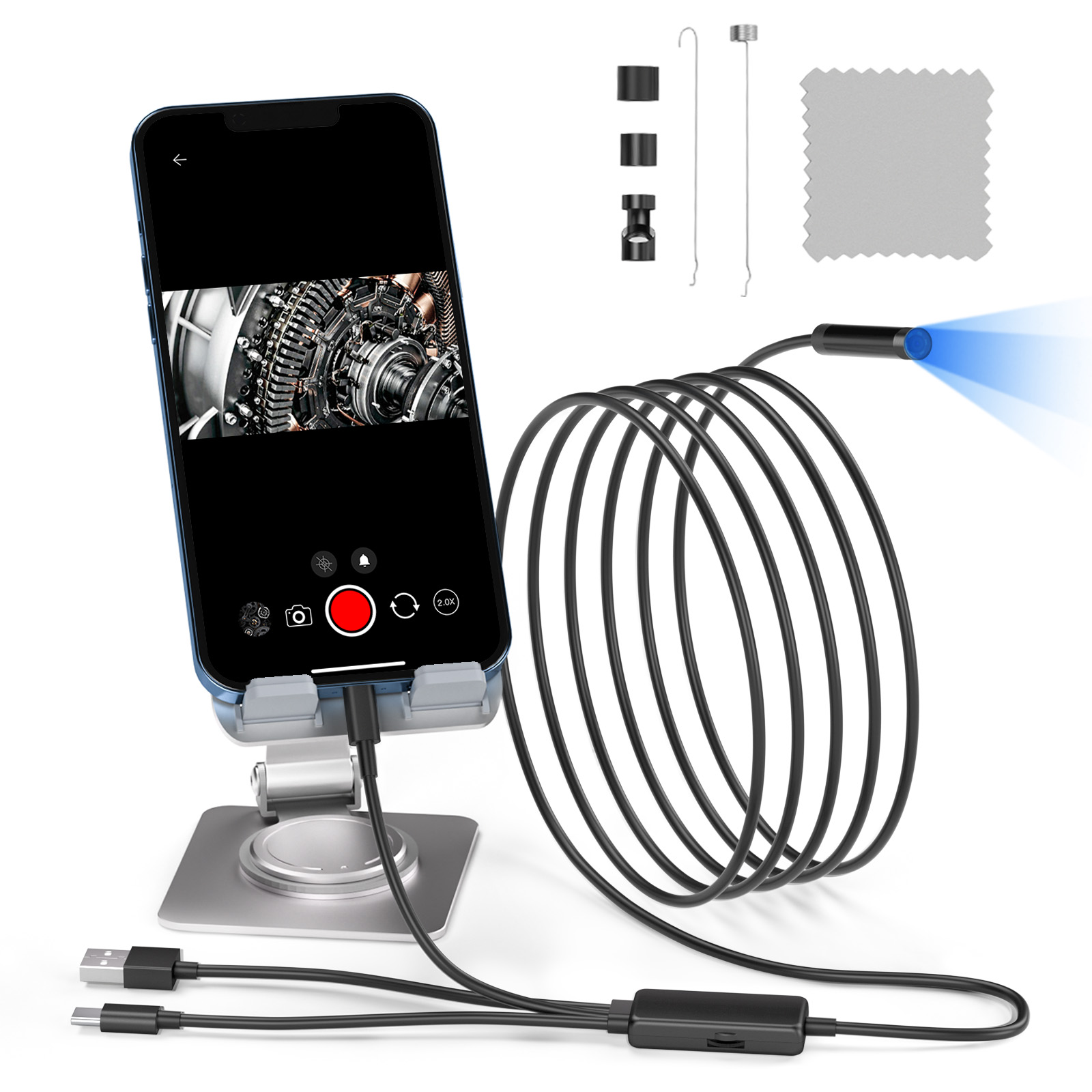 Endoscope Inspection Camera - 新入荷 3 in 1 1080P 工業用内視鏡カメラ