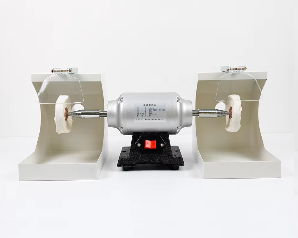 Orbital Polisher Da - 歯科用ダブルヘッド研磨機、義歯研削用ダブルヘッドゴムトレイ研磨機