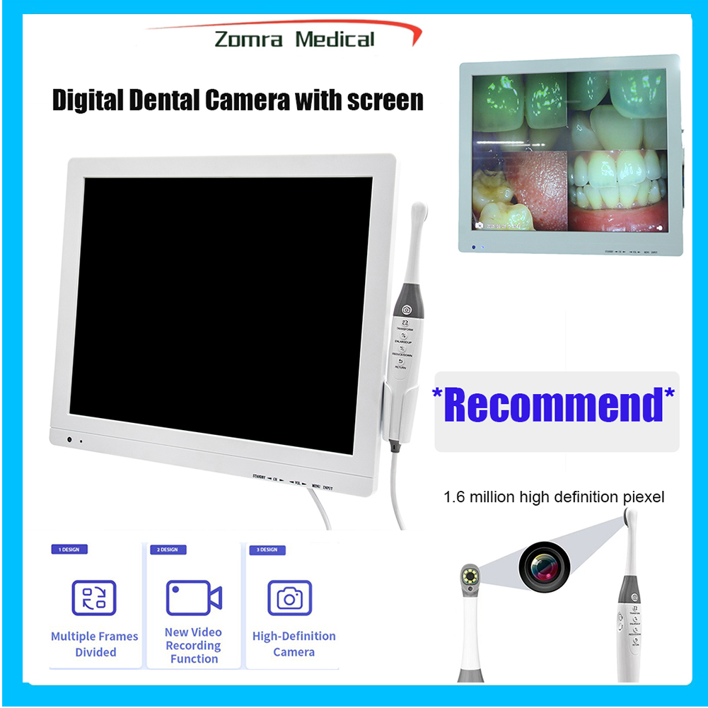 Endoscope Inspection Camera - 画面付き歯科用口腔内カメラ、医師用歯科内視鏡、歯の検査、ペット用デバイス、医療用歯科検査スキャン