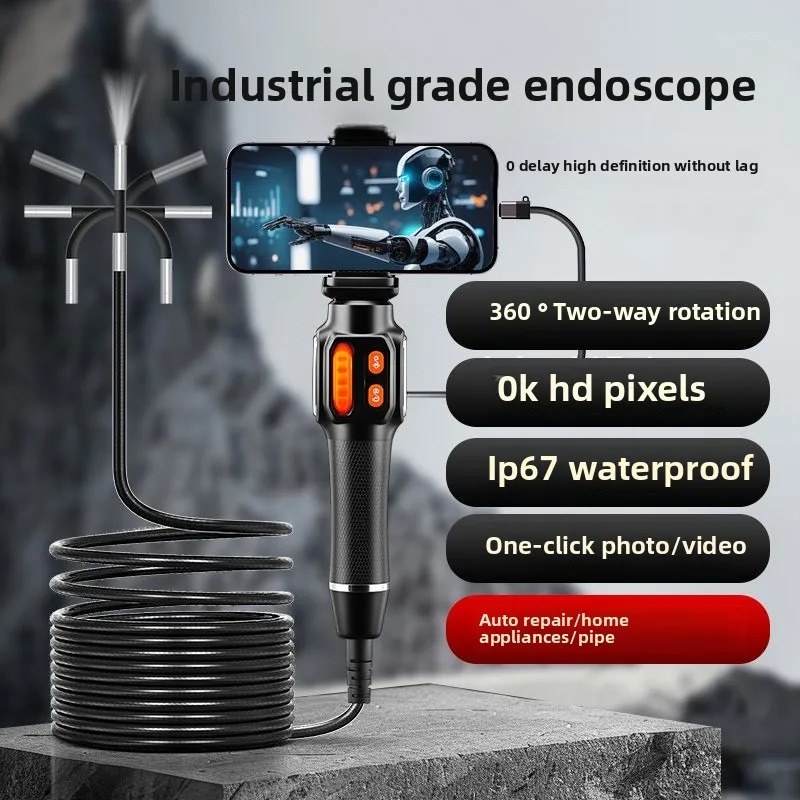SIHAO 360度回転内視鏡カメラ 6mmレンズ HD関節 - Endoscope Inspection Camera のレビューと価格