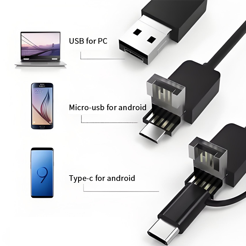 Dearsee 3 in 1 Android USB 工業用 - Endoscope Inspection Camera のレビューと価格