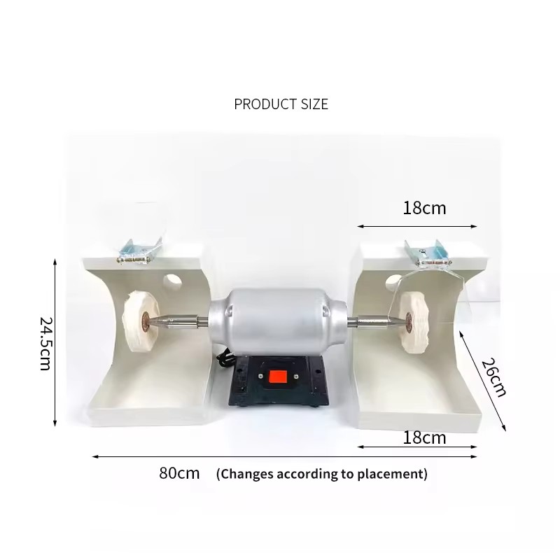 歯科用ダブルヘッド研磨機、義歯研削用ダブルヘッドゴムトレイ研 - Orbital Polisher Da のレビューと価格