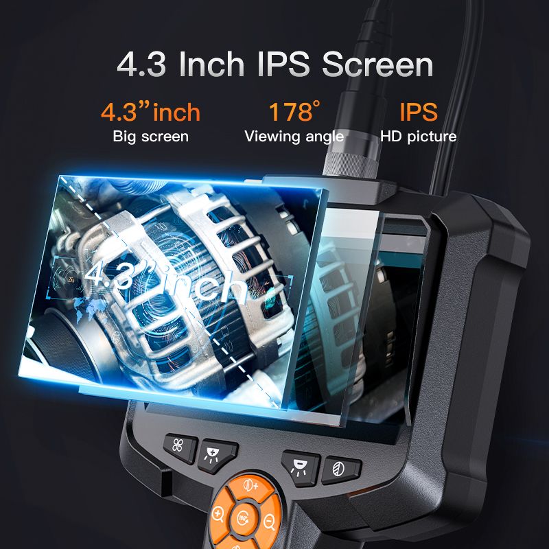 SIHAO 4.3インチ シングルデュアルレンズ HD 10 - Endoscope Inspection Camera のレビューと価格